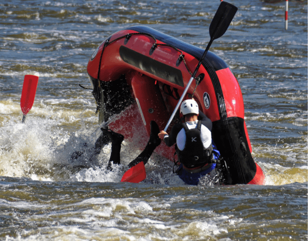 Extreme-rafting-flip